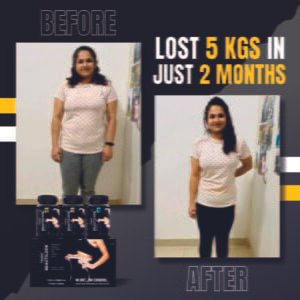 5 Kg Weight loss in just 2 Month with beautilook ayurvedic weight loss product