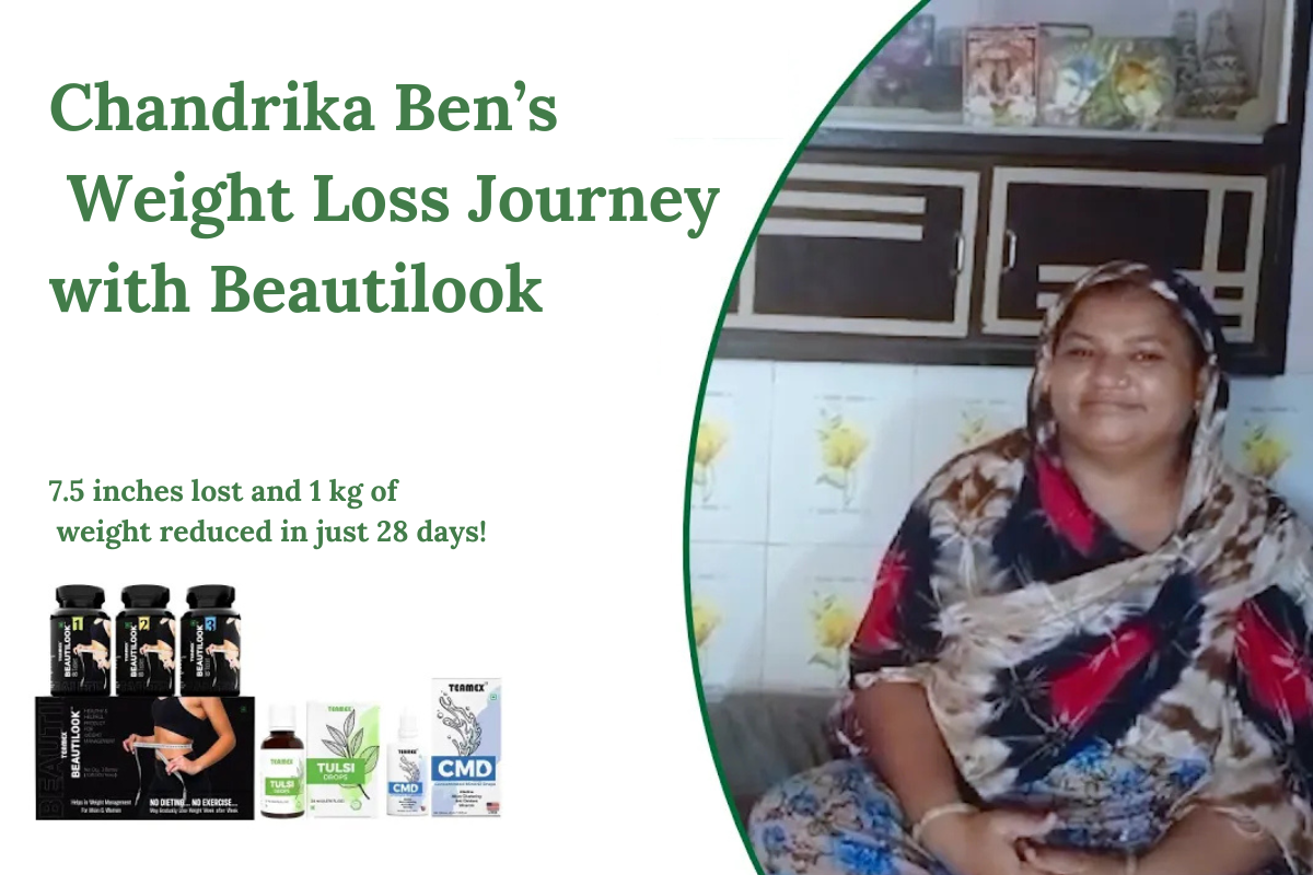 7.5 inches lost and 1 kg of weight reduced in just 28 days!