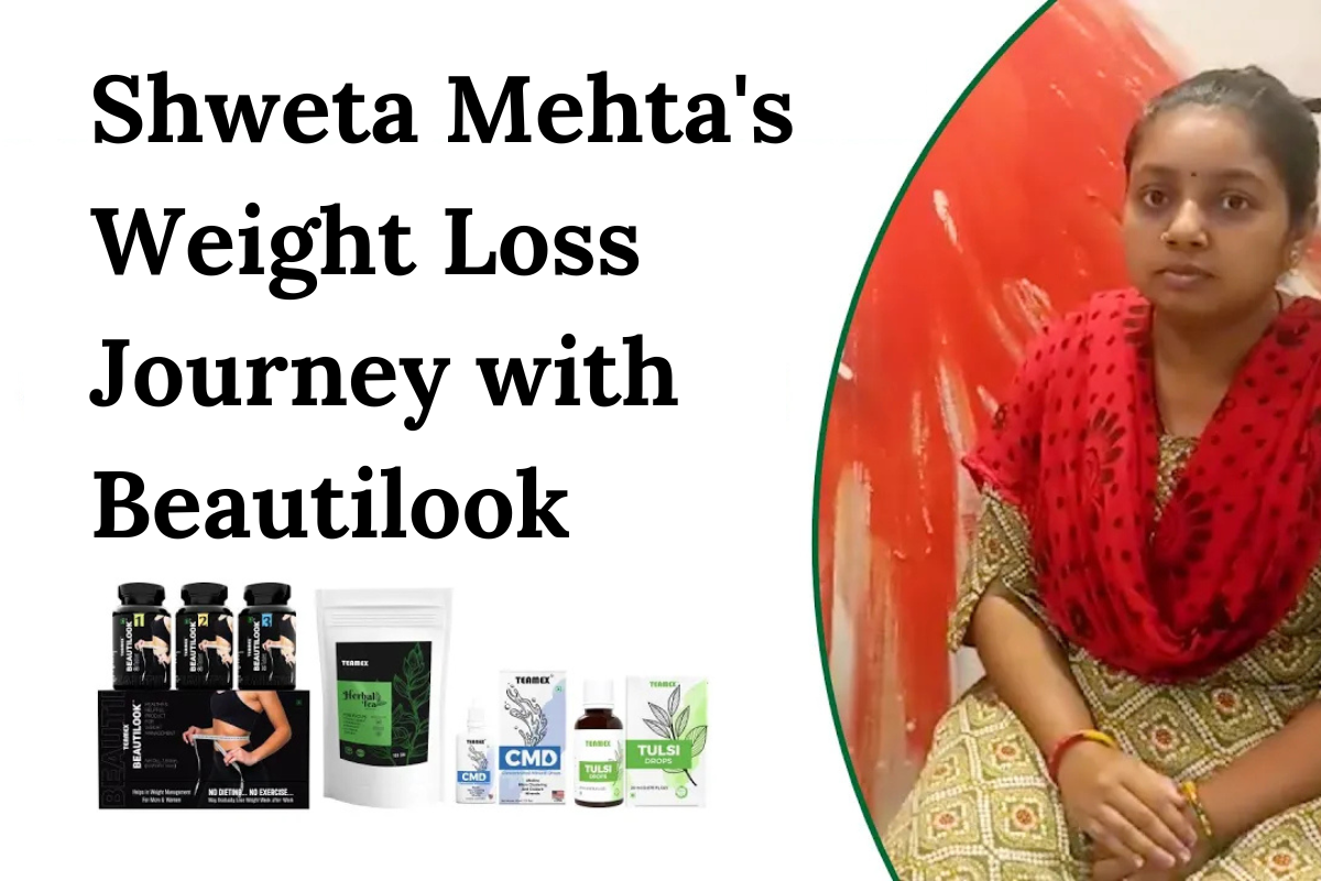 Shwetaben Mehta's Weight Loss Journey with Beautilook Ayurvedic Products: A Success Story from Junagarh